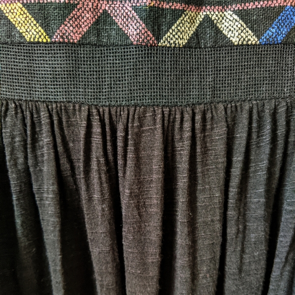 FREE PEOPLE Black Pleated Mini Dress - Picture 6 of 8